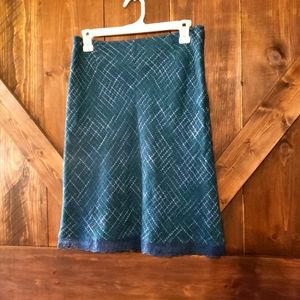 Tweed lace hem dressy classy skirt petite 6